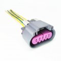 5pin Mass Air Flow Sensor Connector Harness Plug 10393948 23256991 Replacement For Chevy Silverado 1500 2500hd 3500hd Suburban