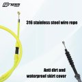 Nibbi Replacement Clutch Cable Dirt Bike Mini Pit Motorcross Motorcycle For Nc Engine 110cc 125cc 200cc 250cc Yellow