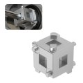Brake Caliper Compression Tool With 3 8 In Square Drive 6 Sided Piston Rewind For Disc Brakes Steel Rear Car Truck Suv 