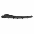 Ho1047106 Front Upper Bumper Cover Molding Compatible With Honda Accord 2018-2020 Passenger Right Side Smooth Black