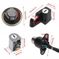 Ignition Lock Switch Fuel Gas Cap Helmet Seat Key Set Replacement For Honda Rebel 250 Cmx250