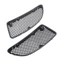 2x Front Hood Vent Grille Cover For Mercedes R171 Slk280 Slk300 Slk350 2005-2011 1718800385 1718800485