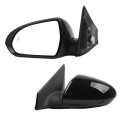 Dasbecan Left Driver Side Door Mirror For Hyundai Elantra 2017-2020 Heated Manual Folding Power Adjustment Glass Blind Spot 