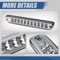 Auto Dynasty Dual Row Full Led Chrome Housing 3rd Third Tail Brake Light Cargo Lamp For Chevy Colorado Gmc Canyon 04-12