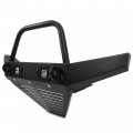 Hecasa Front Winch Bumper W 2 18w Led Lights Compatible With 2010-2021 Polaris Ranger 400 500 800 Mid Size 570 Full Mid