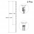 Uxcell Hss High Speed Steel Extra Long Twist Drill Bits 5 5mm Diameter 250mm Length 2 Pcs