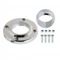 Gxywady Chrome Steering Column Floor Mount 2 Replacement For Swivel Sbc Bbc 350 Universal