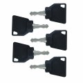 Manioiity 701-45501 5pcs Ignition Key 701 45501 70145501 Compatible With Jcb Backhoe Loader 4wd 3cx 3dx 4c 4wd 1cx 214e 2cx Am