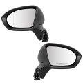 Towing Mirrors Glass Fit For 2016-2019 Cruze C V Left And Right Outside Rear View 39125817-pfm