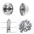 Muzata 10pack 8 Level Wheel Protector Sleeve Cable Railing Kit Only For Metal Posts 1 T316 Stainless Steel Cr72 Cp3 