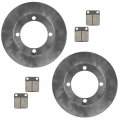 Caltric Front Left And Right Brake Disc Pads For Suzuki Eiger 400 Lta400 Lta400f 2002 2003 2004-2007