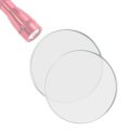 Tempered Glass Lens For Maglite Mini Aa Pro Led And Flashlights 22 3x1 0 Mm Shatterproof Ultra Clear Replacement 2 Pack 