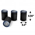 Teenage Mutant Ninja Turtles Rebels Badge Tire Rim Wheel Aluminum Valve Stem Caps
