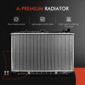 A-premium Engine Coolant Radiator Assembly With Transmission Oil Cooler Compatible Nissan Maxima 1989-1994 300zx 1989-1996 V6 3
