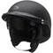 Bell Pit Boss Unisex-adult Half Street Helmet Solid Matte Black Large D O T -certified 