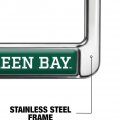 University Of Wisconsin Green Bay Alumni Full Size Standard License Plate Metal Frame