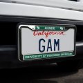 University Of Wisconsin Green Bay Alumni Full Size Standard License Plate Metal Frame