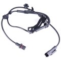 Abs Wheel Speed Sensor Left Right Rear Fit For 2007-2010 Mitsubishi Lancer 2007-2012 Outlander Als1819 2pcs