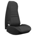 Seat Covers Set For 1976-1985 Jeep Cj7 Cj8 And Early Yj Up To 1990 Front Rear Cover Synthetic Leather Black