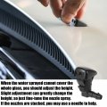 X Autohaux 5pcs Front Windshield Wiper Washer Nozzle Spray Jet Kit 25815793 For Cadillac Cts 2008-2015