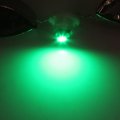 Uxcell 8pcs T4 2 Green 3020 Led Dashboard Panel Light Lamp Bulb For Car Interior