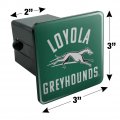 Loyola University Maryland Greyhounds Logo Tow Trailer Hitch Cover Plug Insert 2