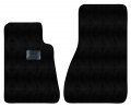 Carpet Front Floor Mats Black For Mercedes-benz 230sl 1967 1966 1965 1964 1963 Includes Heel Pad 