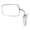 Door Mirror For Gmc Jimmy 1990 1991 Driver Or Passenger Side Polished Stainless Steel Manual Folding And Adjust Replacement 