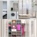 Uxcell Bifold Door Hardware Repair Kit Bi-fold Sliding Closet Replacement Include Top Bottom Bracket 3 8 Pivot 7 Guides Wheel