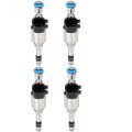 1 Hole 4pcs Replacement Fuel Injectors Compatible For Cadillac Ats 2 5l 13-16 Chevy Colorado 15 16 Impala 14-19 Malibu 13-15 