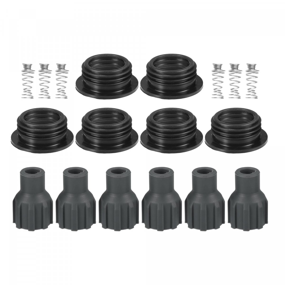 6 Set Engine Ignition Coil Boot Kit No 12590990 12618542 12632479 Fit For Chevrolet Impala 2012-2020 Caprice 2012-2017
