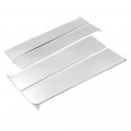 Erush Ultra Chrome Stainless Steel Pillar Posts Accent Overlays For 2015-2016 Chevrolet Colorado 6pcs Crewcab Only 