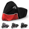 Waterproof Motorcycle Cover For Honda Goldwing Without Trunk 420d Oxford Fabric Gl1800 Automatic Dct And Valkyrie Tourer Red 