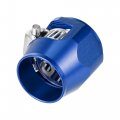 X Autohaux 5 Pcs An8 Hex Car Hose Finisher Flexible Rubber Pipe Clamp With Screw Band Adapter Fitting For Oil Fuel Water Tube
