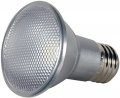 Satco S9400 Solid State Led Light Bulb Pack Of 6 Silver 7 Watts 120 Voltage 525 Initial Lumens Par20 Lamp Shape Medium Base E26