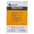 Niche Brake Pad Set For Ktm 65 Sx Xc 46113030000 45113030000 Front Rear Semi-metallic