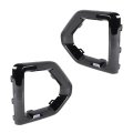 Front Fog Light Bezel Cover Replacement For Sierra 2019 2020 Gloss Black Left And Right Side Driving Lamp Trim Covers Abs