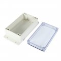 Uxcell 6 2 X3 5 X2 158mmx90mmx64mm Abs Junction Box Universal Project Enclosure W Pc Transparent Cover