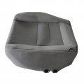 Secosautoparts Passenger Side Bottom Replacement Cloth Seat Cover Gray Compatible With Ford F250 F350 F450 F550 2003 2004 2005