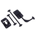Rv Entry Door Holder 90 Degree T Style Latch Black Metal Trailer Cargo Hatch Hardware