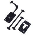 Rv Entry Door Holder 90 Degree T Style Latch Black Metal Trailer Cargo Hatch Hardware