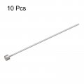 Uxcell Straight Ejector Pins 2mm 5 64 Dia 65mn Steel Round Tip Punch 100mm 4 Long For Mechanical Maintenance 10pcs
