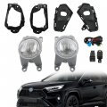Labwork Left Driver And Right Passenger Sides Pair Fog Lights Replacement For Toyota Rav4 Le Xle 2019-2024 Driving Lamps