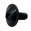 Kawasaki Screw Black Big Head Multi Fit 6x14mm 92172-0004 