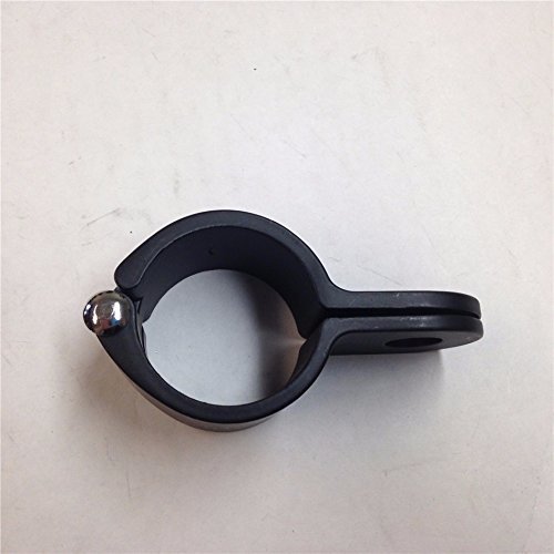 Black 1 In Crash Bar Mount Longhorn Footpeg Clamps Replacement Billet Aluminum For Harley Davidson Honda Yamaha Suzuki Kawasaki