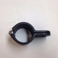 Black 1 In Crash Bar Mount Longhorn Footpeg Clamps Replacement Billet Aluminum For Harley Davidson Honda Yamaha Suzuki Kawasaki