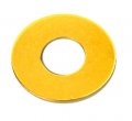 National Artcrafta 1 Round With 3 8 Hole Flat Brass-plated Washer Pkg 100 