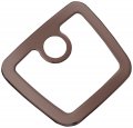 Show Chrome Accessories 52-781sk Smoke Fuel Door Accent 