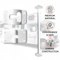 Nu-set Lock Rv010 Door Holder Rv Accessories Hardware White