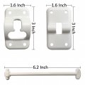 Nu-set Lock Rv010 Door Holder Rv Accessories Hardware White